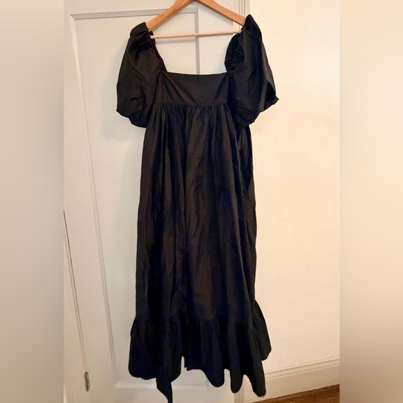 Doen Rare Black Cecelia Silk Dress - Picture 3 of 8